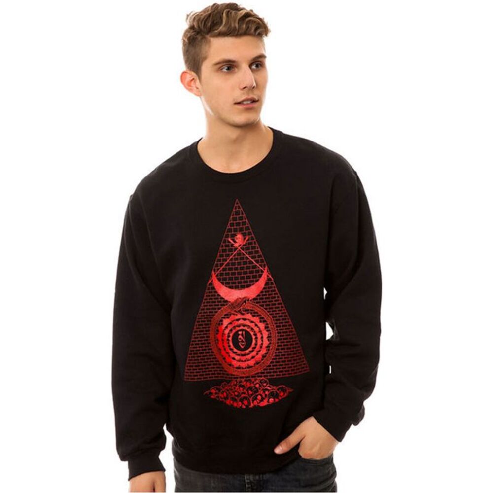 Black Scale Mens The Black Alchemy Sweatshirt, Black, XL, DM